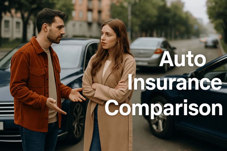 Auto insurance comparison table
